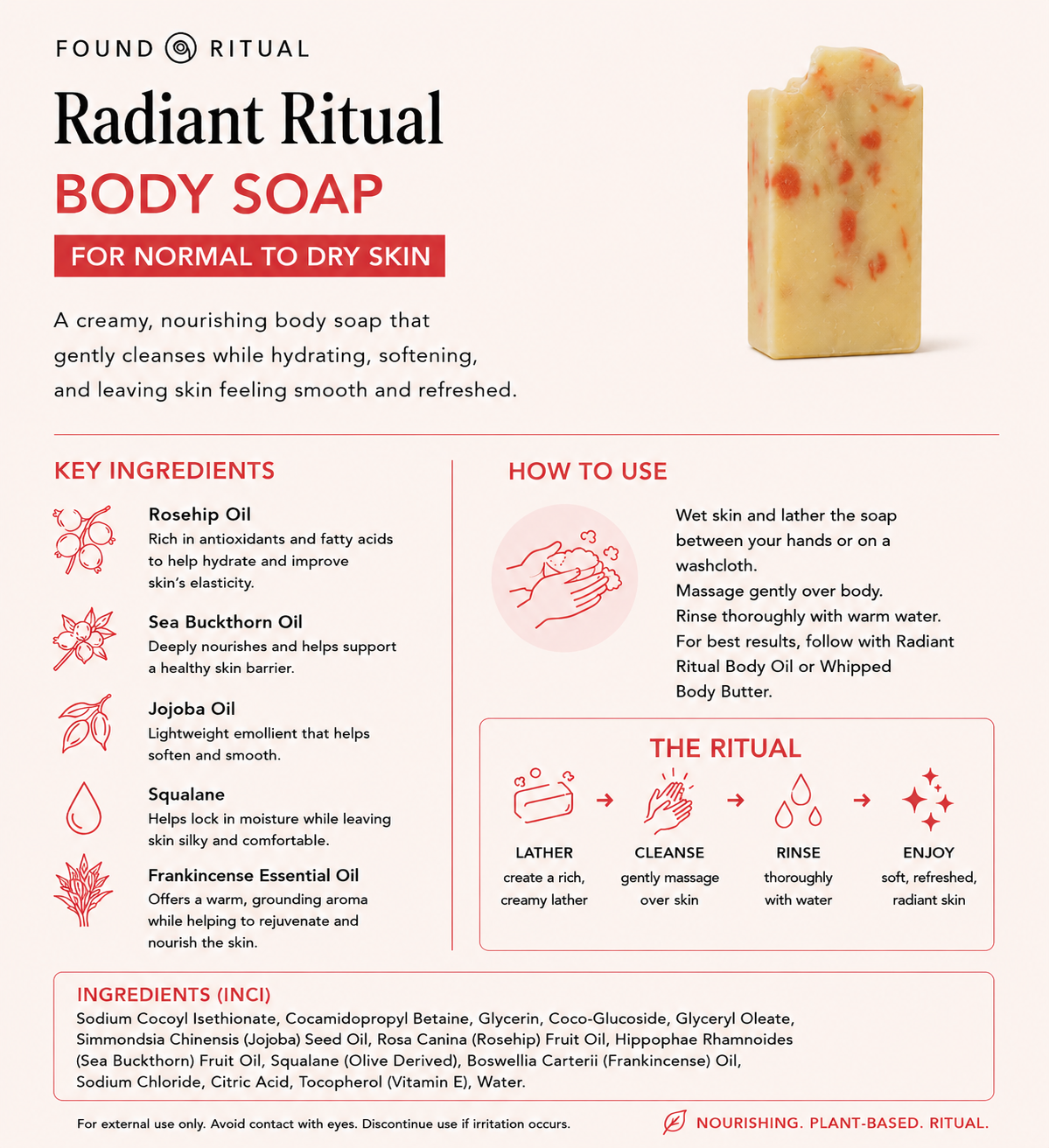 Radiant Ritual | Body Skin Care Set for Normal to Dry Skin