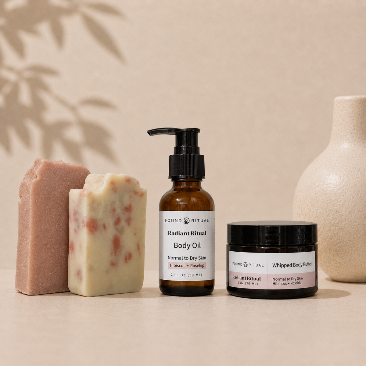 Radiant Ritual | Mini Body Care Discovery Set for Normal to Dry Skin