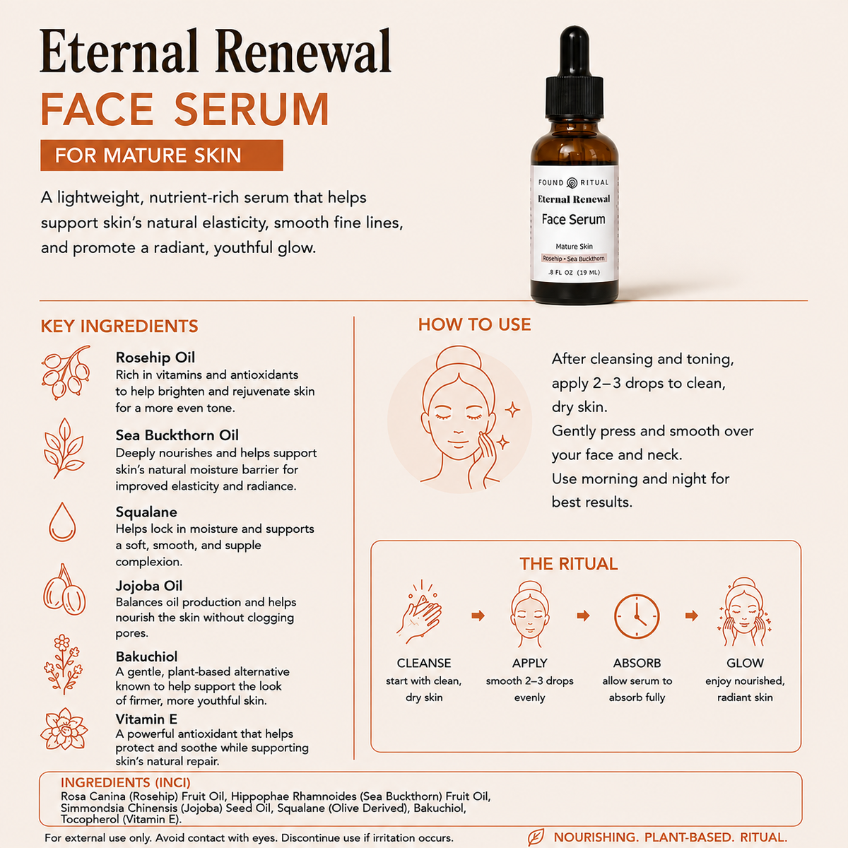 Eternal Renewal | Face Serum for Mature Skin