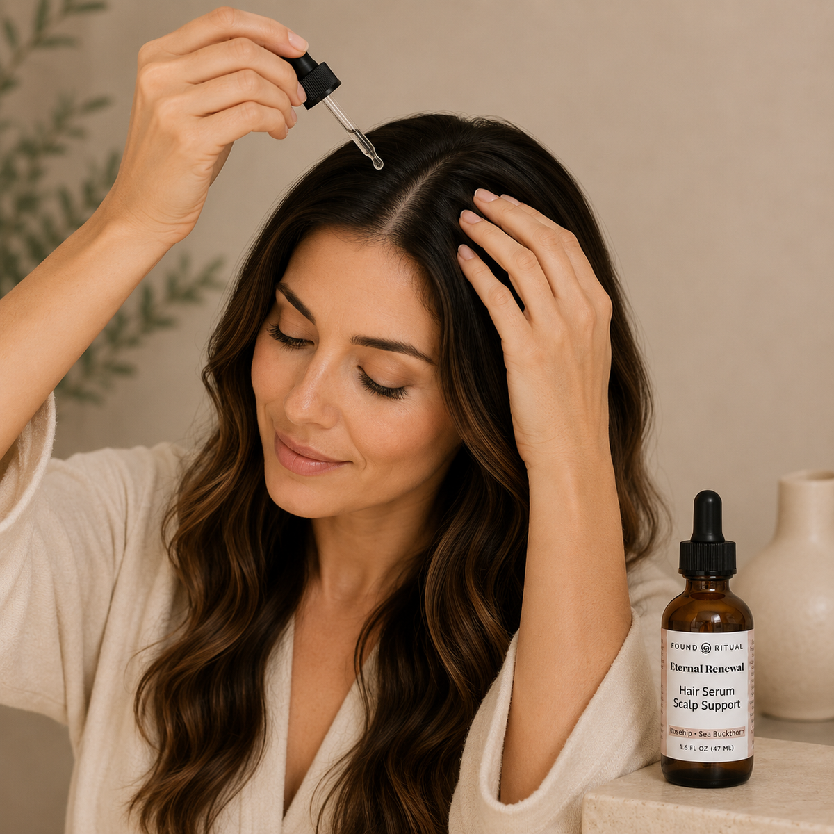 Eternal Renewal | Hair Serum Scalp Support for Mature Skin