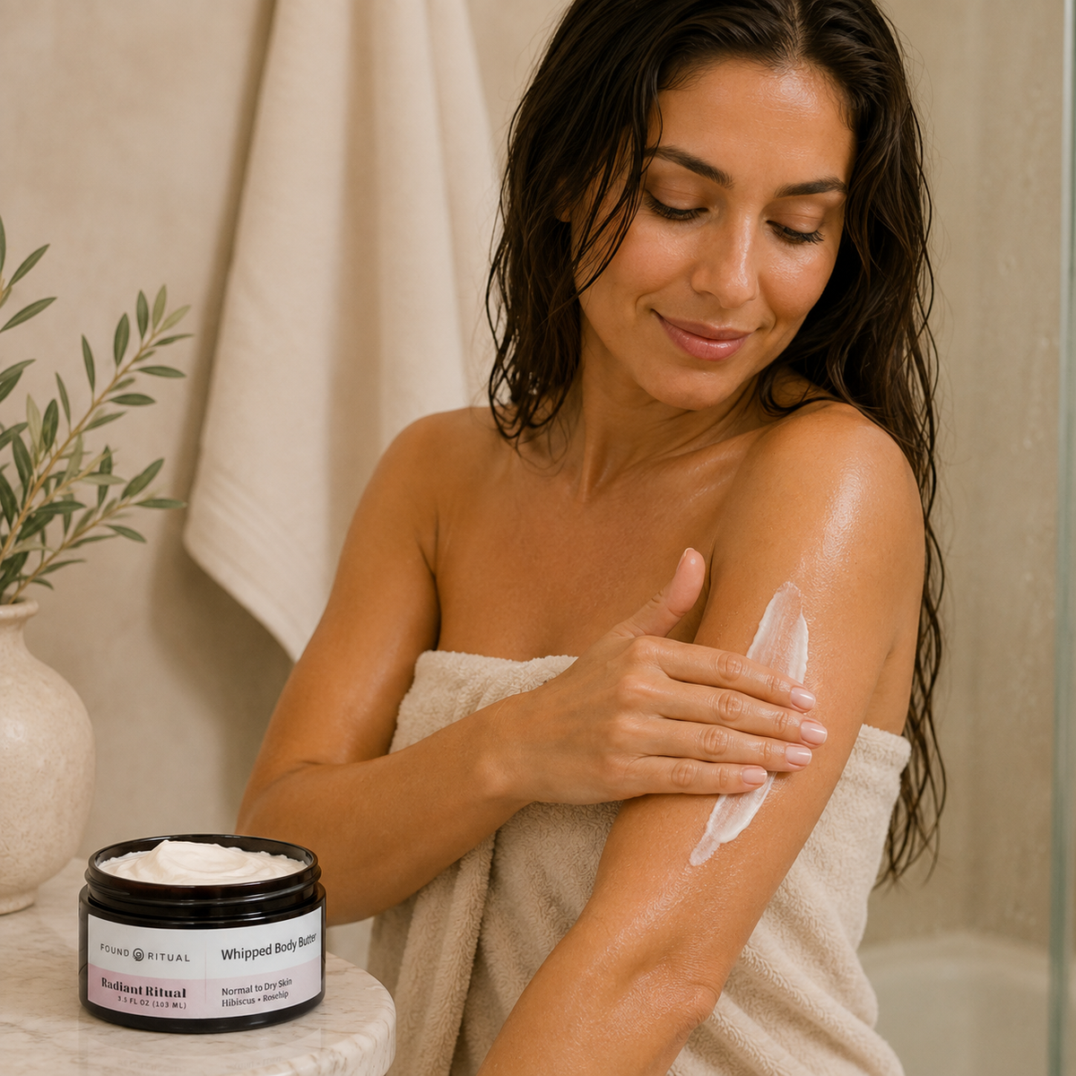 Radiant Ritual | Body Oil + Whipped Body Butter Set for Normal to Dry Skin