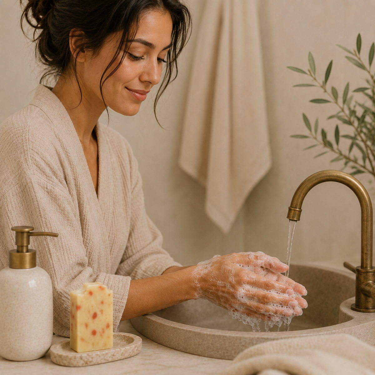 Radiant Ritual | Body Soap + Salt Soap Bars for Normal to Dry Skin