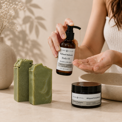 Refined Balance | Mini Body Care Discovery Set for Normal to Oily Skin