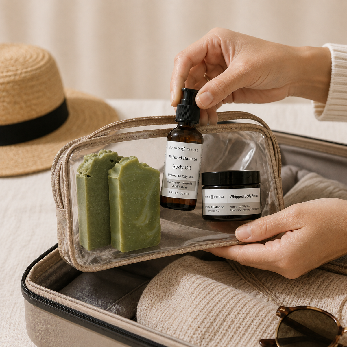 Refined Balance | Mini Body Care Discovery Set for Normal to Oily Skin