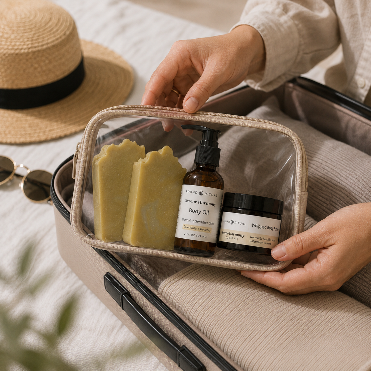 Serene Harmony | Mini Body Care Discovery Set for Normal to Sensitive Skin