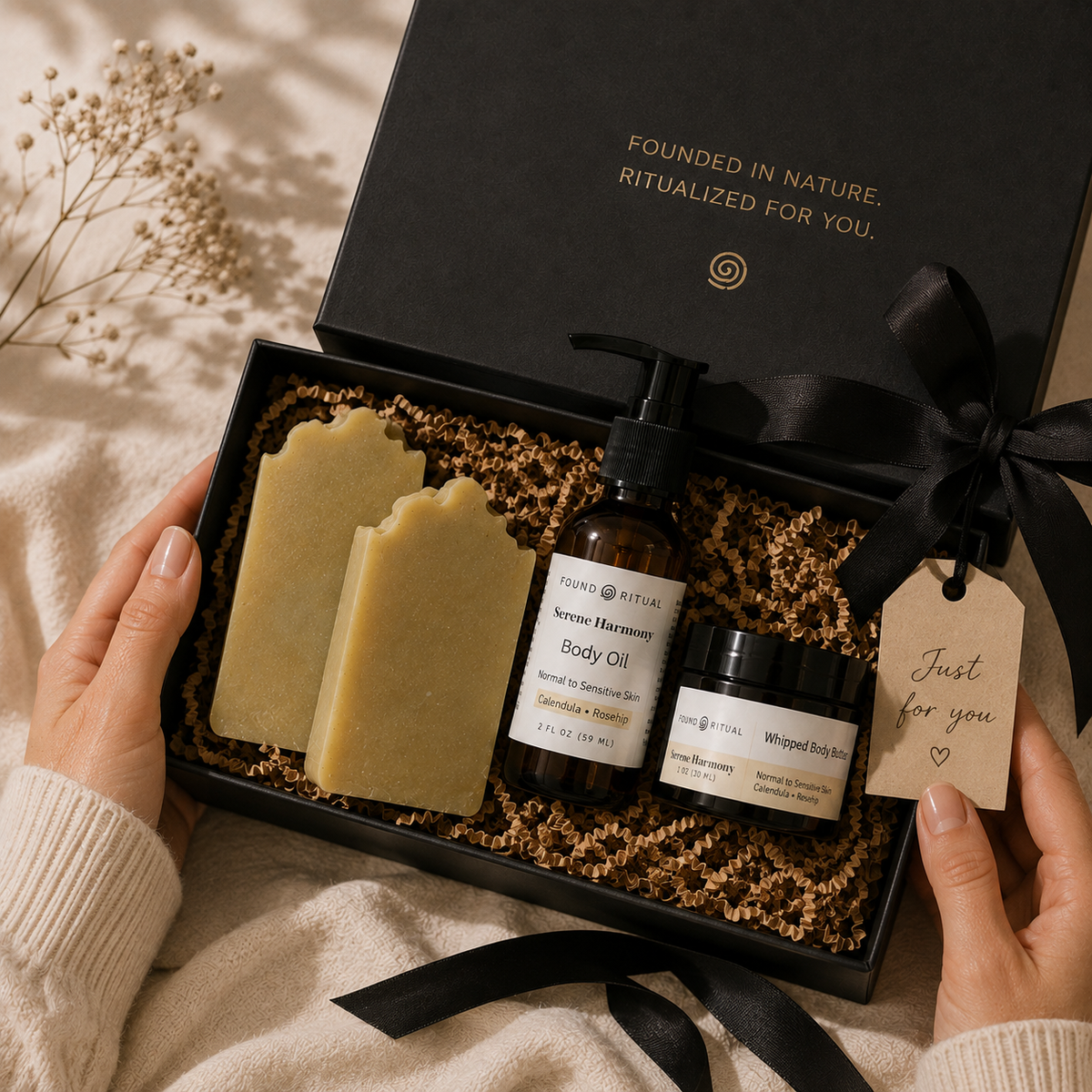 Serene Harmony | Mini Body Care Discovery Set for Normal to Sensitive Skin