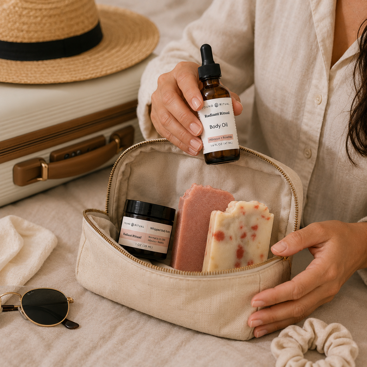 Radiant Ritual | Mini Body Care Discovery Set for Normal to Dry Skin