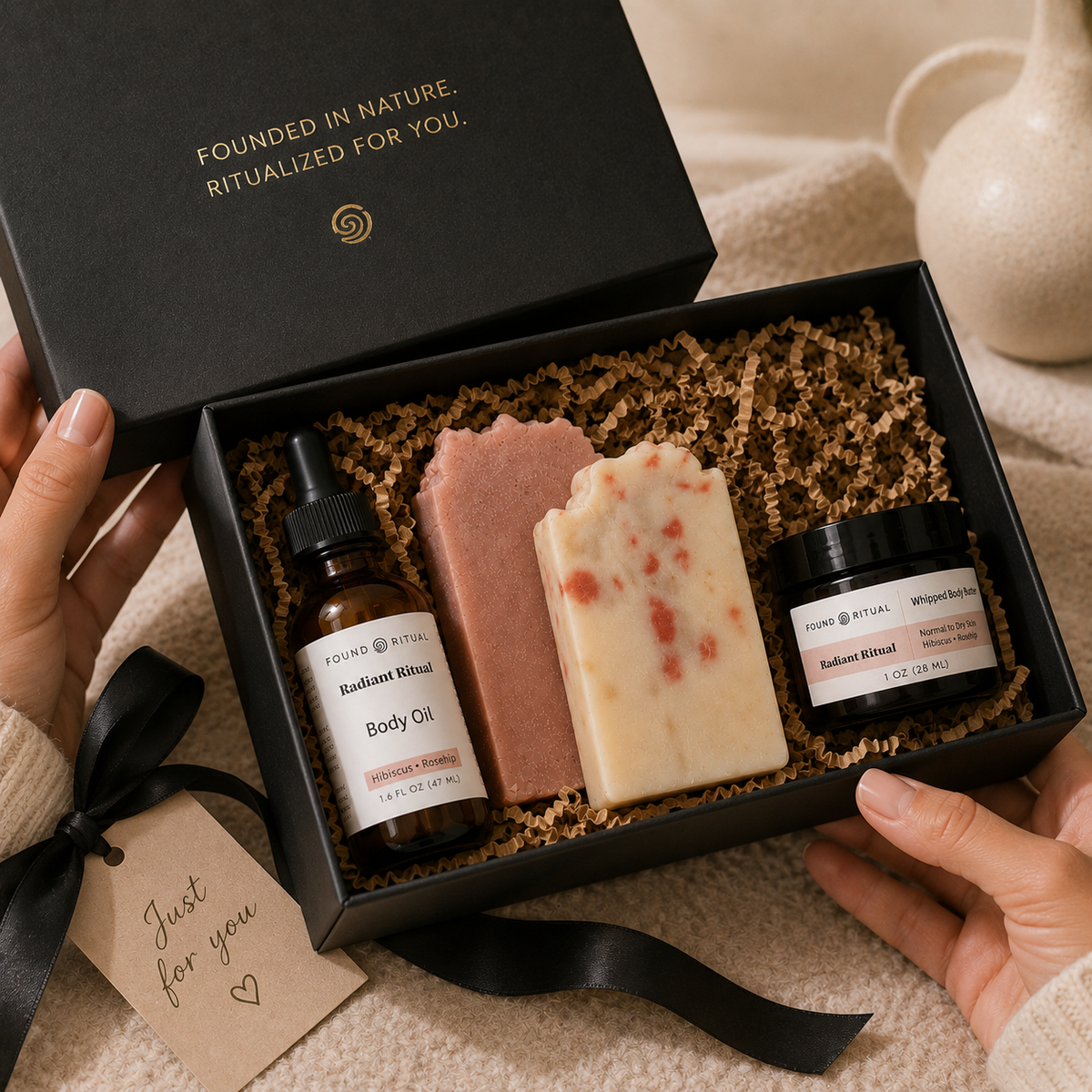Radiant Ritual | Mini Body Care Discovery Set for Normal to Dry Skin