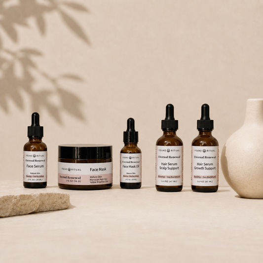 Eternal Renewal | Face, Scalp, and Hair Nourishment Ritual for Mature Skin