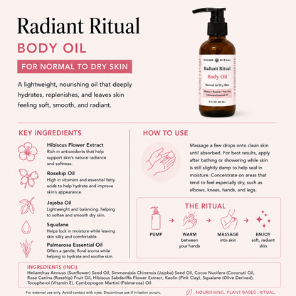 Radiant Ritual | Body Oil for Normal to Dry Skin