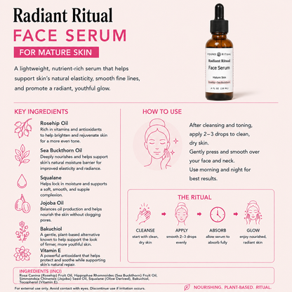 Radiant Ritual | Face Serum for Normal to Dry Skin